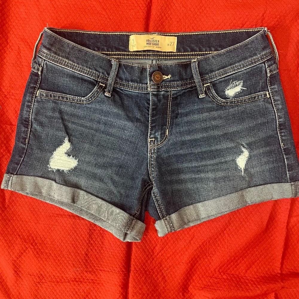 Hollister midi short low rise